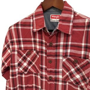 Vintage Wrangler Plaid Shirt M